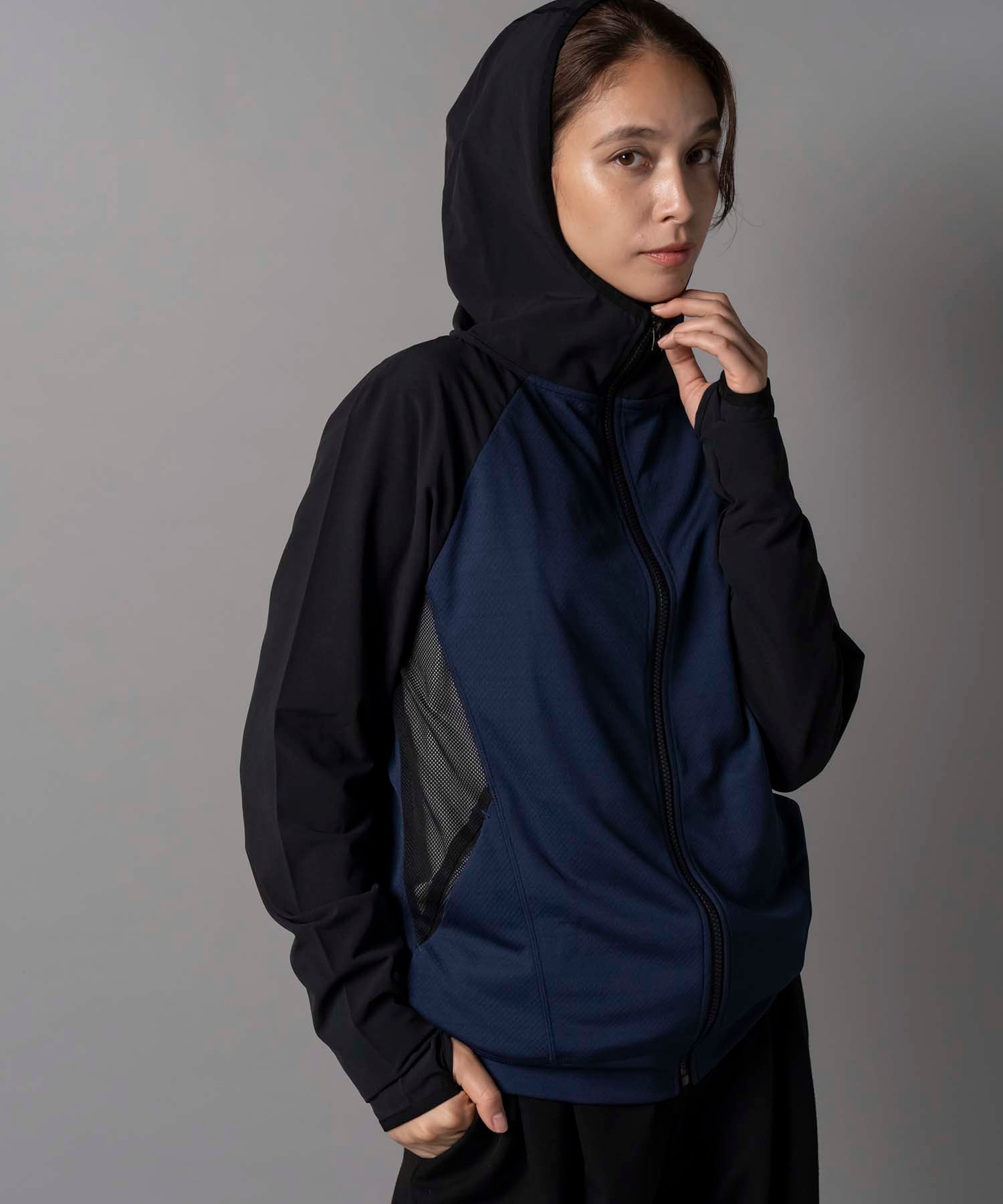 【着る虫除け/冷却/撥水/UV/抗ウイルス】 BUGOFF(バグオフ)ユニセックスマルチ撥水パーカー