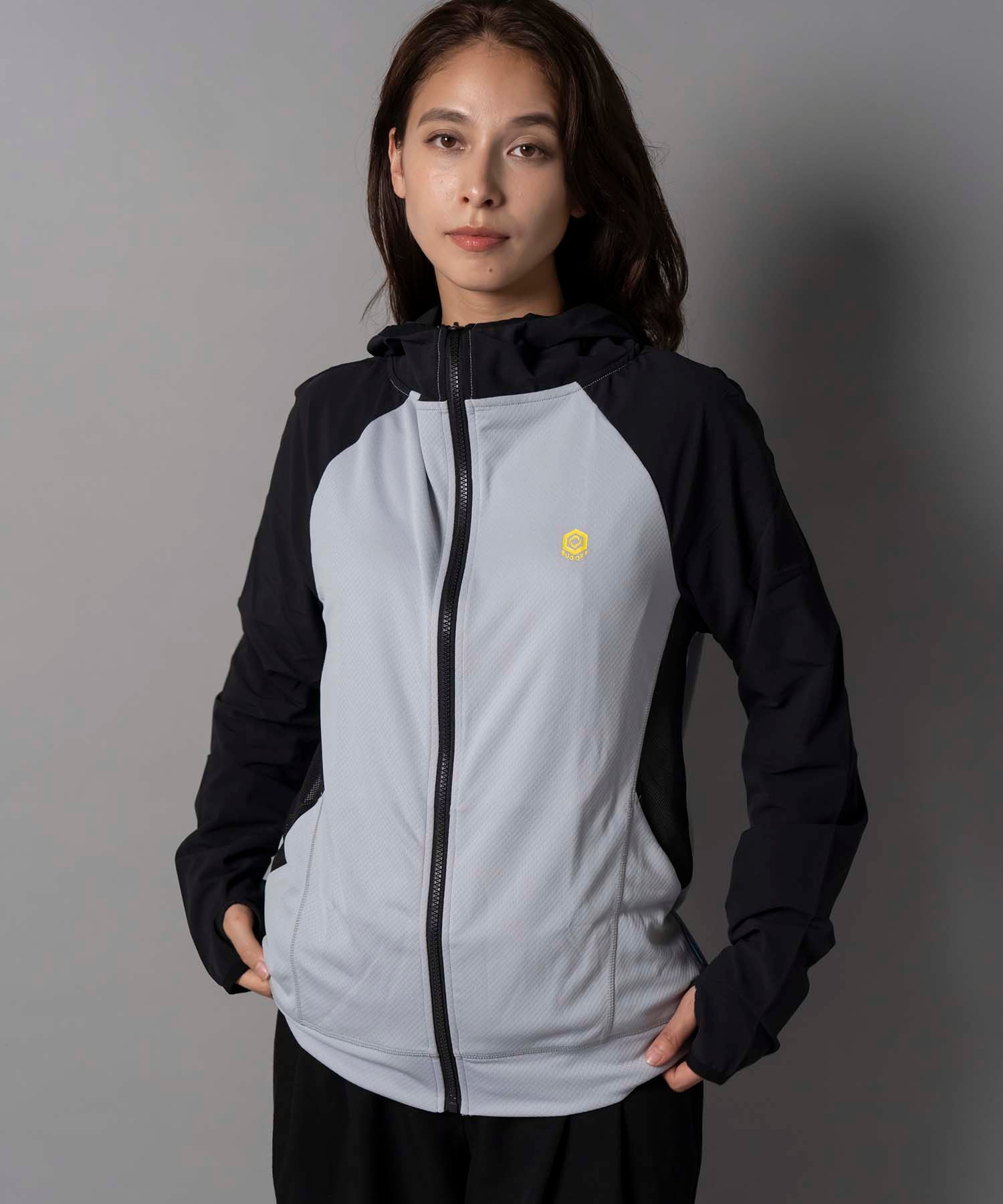 【着る虫除け/冷却/撥水/UV/抗ウイルス】 BUGOFF(バグオフ)ユニセックスマルチ撥水パーカー