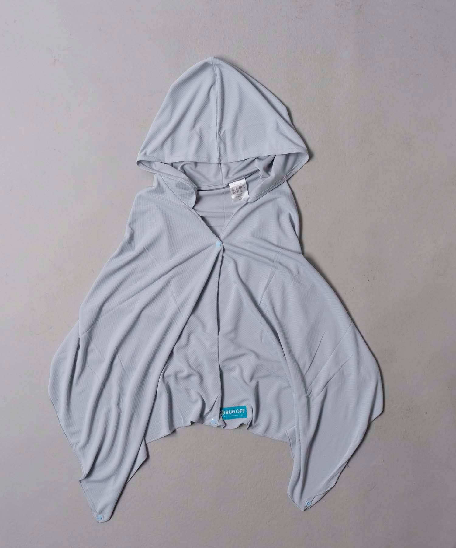 【着る虫除け/冷却/遮熱/消臭/UV】 BUGOFF(バグオフ)ユニセックスマルチフーディ