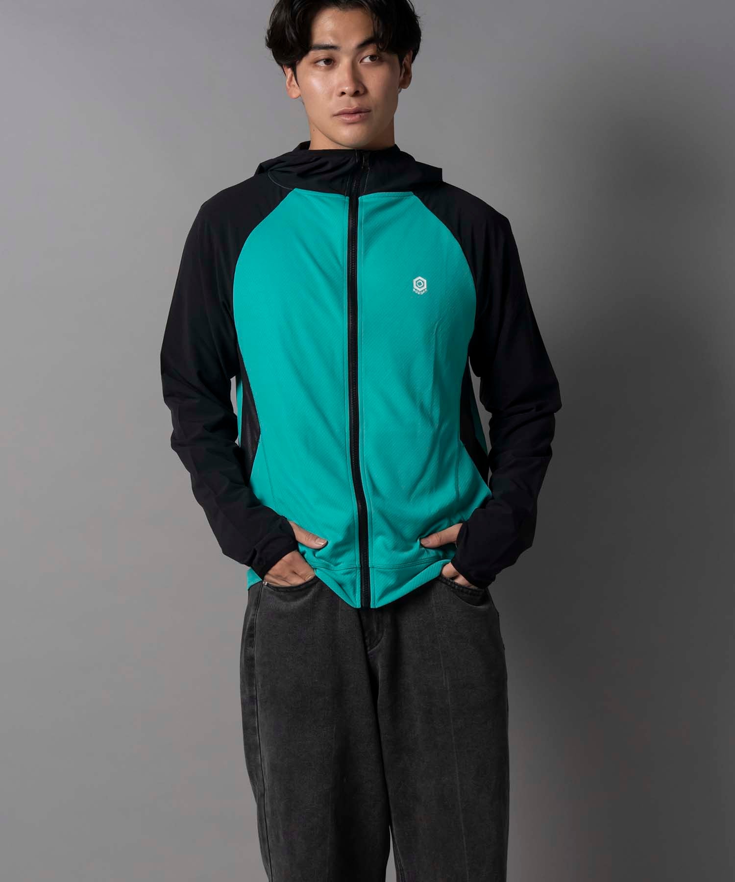 【着る虫除け/冷却/撥水/UV/抗ウイルス】 BUGOFF(バグオフ)ユニセックスマルチ撥水パーカー