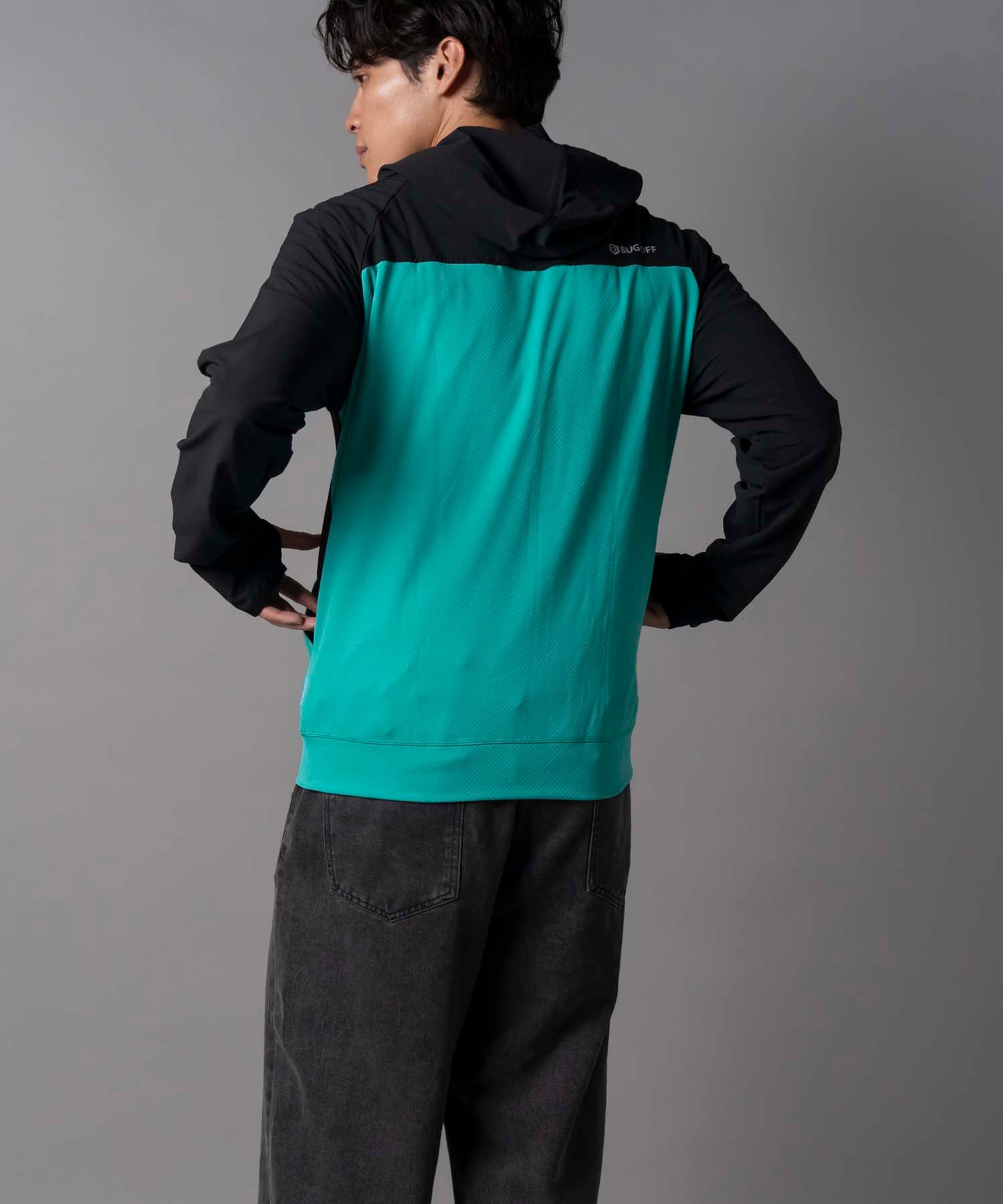 【着る虫除け/冷却/撥水/UV/抗ウイルス】 BUGOFF(バグオフ)ユニセックスマルチ撥水パーカー
