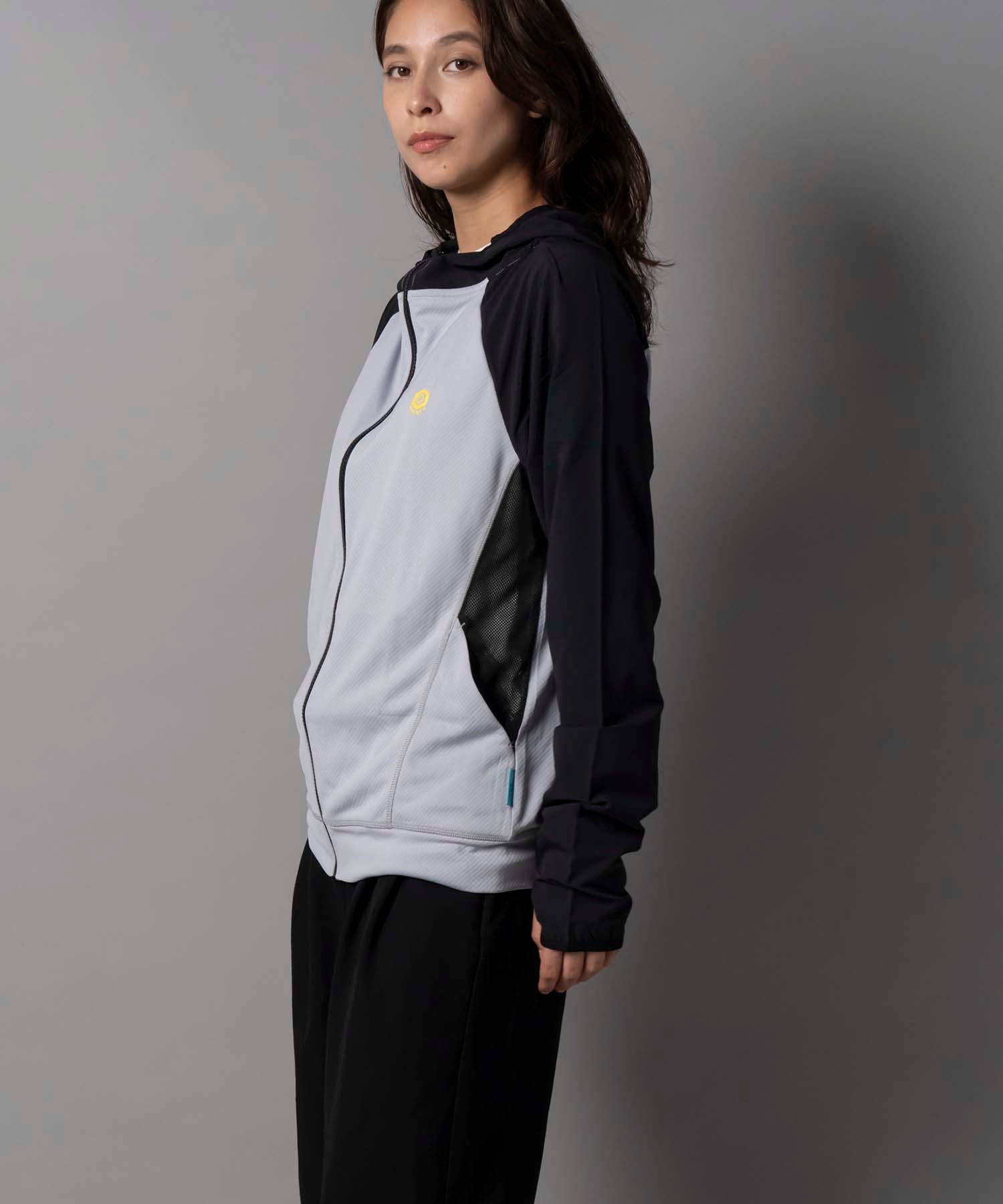 【着る虫除け/冷却/撥水/UV/抗ウイルス】 BUGOFF(バグオフ)ユニセックスマルチ撥水パーカー